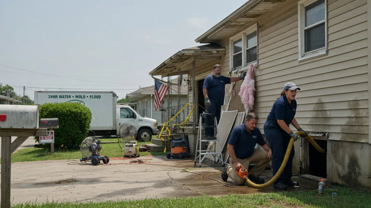 Water Damage Repair in Olympia, KY near me